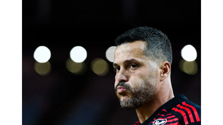 Júlio César, ídolo do Flamengo, responde se foi falha ou não de Rossi na Copa do Brasil - Foto: Buda Mendes/Getty Images