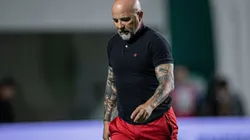 GO - GOIANIA - 20/09/2023 - BRASILEIRO A 2023, GOIAS X FLAMENGO - Jorge Sampaoli tecnico do Flamengo durante partida contra o Goias no estadio Serrinha pelo campeonato Brasileiro A 2023. Foto: Isabela Azine/AGIF