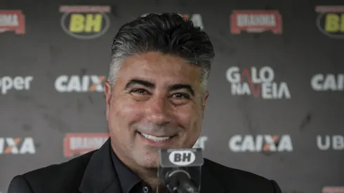 MG - Belo Horizonte - 04/01/2018 - Apresentacao Alexandre Galo - Atletico-MG - Alexandre Gallo durante sua apresentacao oficial no Atletico-MG em coletiva no CT Cidade do Galo. Foto: Thomás Santos/AGIF