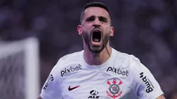 SP - SAO PAULO - 15/07/2023 - COPA DO BRASIL 2023, CORINTHIANS X AMERICA-MG - Renato Augusto jogador do Corinthians comemora seu gol durante partida contra o America-MG no estadio Arena Corinthians pelo campeonato Copa do Brasil 2023. Foto: Ettore Chiereguini/AGIF