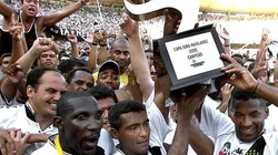 Romário na época de Vasco da Gama (Foto: reprodução TV Globo)