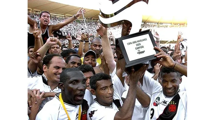 Romário na época de Vasco da Gama (Foto: reprodução TV Globo)