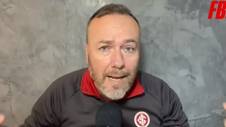 Imagem: Reprodução/YouTube - Baldasso: jornalista gaúcho 'provocou' o Fluminense