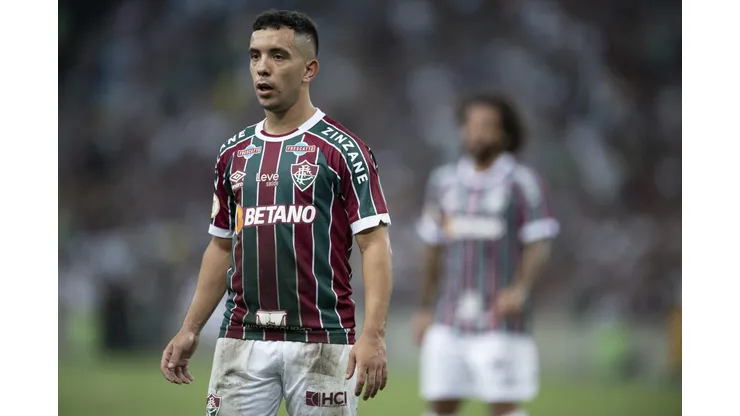 Leo Fernández marcou o gol da vitória do Flu no segundo turno. Foto: Jorge Rodrigues/AGIF