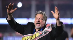 SP - SAO PAULO - 24/09/2023 - COPA DO BRASIL 2023 FINAL, SAO PAULO X FLAMENGO - Julio Casares presidente do Sao Paulo comemora titulo de campeao apos partida contra o Flamengo no estadio Morumbi pela decisao do campeonato Copa do Brasil 2023. Foto: Ettore Chiereguini/AGIF