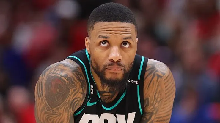 Lillard em ação pelo Blazers na última temporada