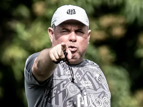 Marcelo Fernandes 'BOTA PRA QUEBRAR' no CT em atitude enérgica no Santos