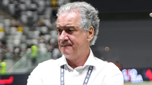 MG - BELO HORIZONTE - 16/09/2023 - BRASILEIRO A 2023, ATLETICO-MG X BOTAFOGO - Presidente do Atletico-MG Sergio Coelho antes da partida contra o Botafogo no estadio Arena MRV pelo campeonato Brasileiro A 2023. Foto: Gilson Lobo/AGIF