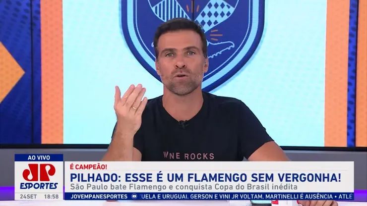 Foto: Reprodução Jovem Pan Esportes/YouTube - Thiago Asmar