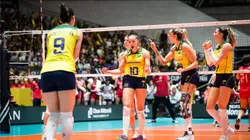Brasil venceu o Japão neste domingo (24). Foto: FIVB