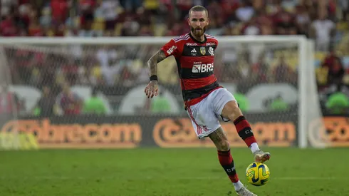 Foto: Thiago Ribeiro/AGIF- Léo Pereira ainda acredita no título da Copa do Brasil