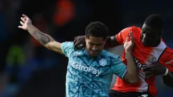 Foto: Alex Broadway/Getty Images - João Gomes em ação na partida