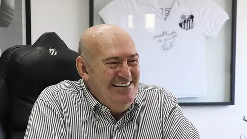 Foto: Pedro Ernesto Guerra Azevedo/Santos FC - Andrés Rueda, presidente do Santos, fez oferta por treinador