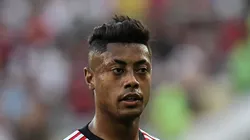 RJ - RIO DE JANEIRO - 17/09/2023 - COPA DO BRASIL 2023, FLAMENGO X SAO PAULO - Bruno Henrique jogador do Flamengo durante partida contra o Sao Paulo no estadio Maracana pelo campeonato Copa do Brasil 2023. Foto: Thiago Ribeiro/AGIF