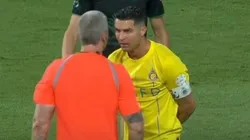 Reprodução/GOAT - Cristiano Ronaldo perdeu a linha com Daronco