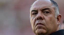 RJ - RIO DE JANEIRO - 22/07/2023 - BRASILEIRO A 2023, FLAMENGO X AMERICA - Marcos Braz dirigente do Flamengo durante partida contra o America no estadio Maracana pelo campeonato Brasileiro A 2023. Foto: Thiago Ribeiro/AGIF