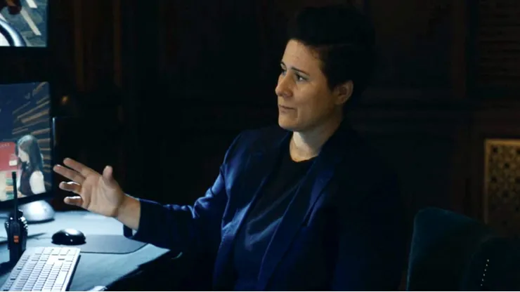 Vanessa Selbst em Billions (Foto: Reprodução/Youtube)