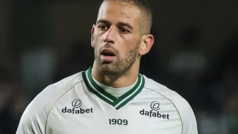 PR - CURITIBA - 14/09/2023 - BRASILEIRO A 2023, CORITIBA X BAHIA - Islam Slimani jogador do Coritiba durante partida contra o Bahia no estadio Couto Pereira pelo campeonato Brasileiro A 2023. Foto: Robson Mafra/AGIF