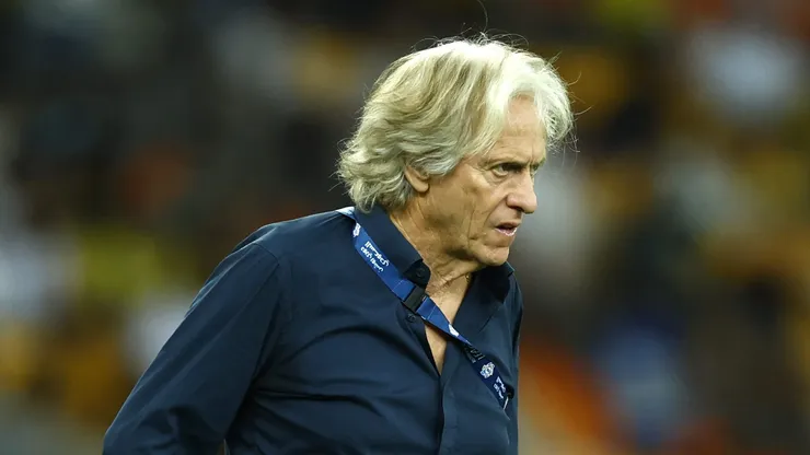 JEDDAH, SAUDI ARABIA - SEPTEMBER 01: Jorge Jesus, Head Coach of Al-Hila is seen during the Saudi Pro League match between Al Ittihad and Al Hilal on September 01, 2023 in Jeddah, Saudi Arabia. (Photo by Francois Nel/Getty Images)