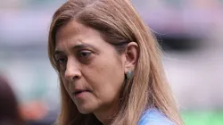 SP - SAO PAULO - 15/04/2023 - BRASILEIRO A 2023, PALMEIRAS X CUIABA - Leila Pereira presidente do Palmeiras durante partida contra o Cuiaba no estadio Arena Allianz Parque pelo campeonato BRASILEIRO A 2023. Foto: Ettore Chiereguini/AGIF