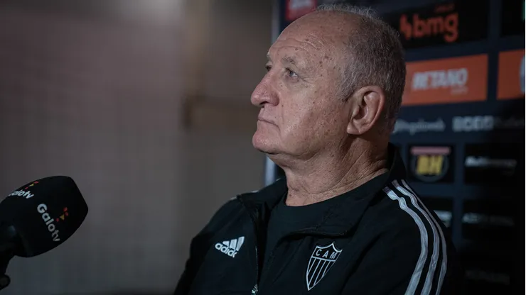 Foto: Pedro Souza / Atlético - Felipão descartou Bruninho para o ano que vem no Galo