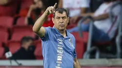 Carille, no comando do Santos em sua primeira passagem pela Vila Belmiro - Foto: Pedro H. Tesch/AGIF