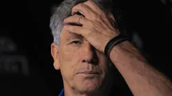 SP - SAO PAULO - 18/09/2023 - BRASILEIRO A 2023, CORINTHIANS X GREMIO - Renato Portaluppi tecnico do Gremio durante partida contra o Corinthians no estadio Arena Corinthians pelo campeonato Brasileiro A 2023. Foto: Ettore Chiereguini/AGIF