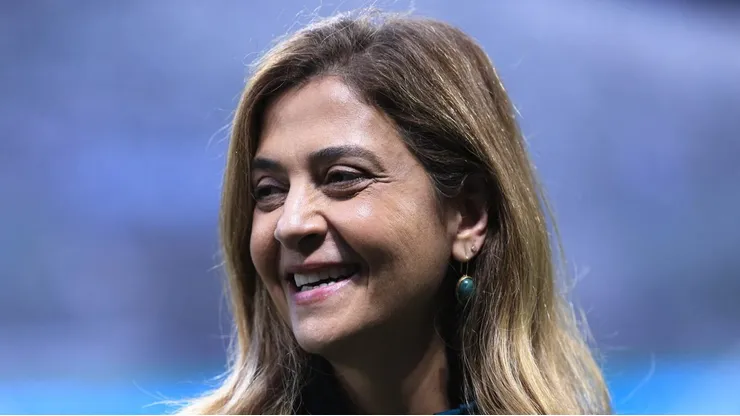 SP - SAO PAULO - 29/04/2023 - BRASILEIRO A 2023, PALMEIRAS X CORINTHIANS - leila pereira presidente do Palmeiras durante partida contra o Corinthians no estadio Arena Allianz Parque pelo campeonato BRASILEIRO A 2023. Foto: Ettore Chiereguini/AGIF