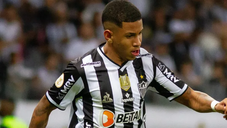 MG - Belo Horizonte - 25/06/2022 - BRASILEIRO A 2022 ATLETICO -MG X FORTALEZA - Savinho jogador do Atletico-MG durante partida contra o Fortaleza no estadio Mineirao pelo campeonato Brasileiro A 2022. Foto: Fernando Moreno/AGIF