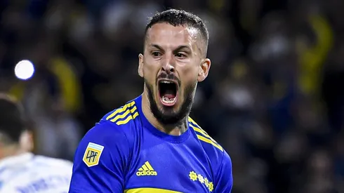 BUENOS AIRES, ARGENTINA – APRIL 20: Dario Benedetto Photo by Marcelo Endelli/Getty Images)