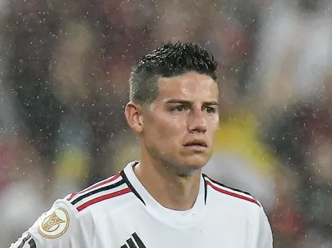 Situação de James Rodríguez chega voando ao Flamengo