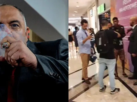 [VÍDEO] Braz agride torcedor do Flamengo com direito a mordida na região da virilha