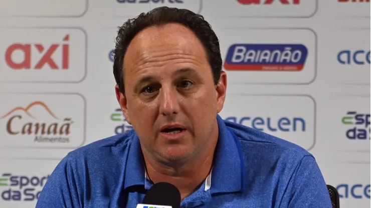 BA - SALVADOR - 11/09/2023 - APRESENTACAO ROGERIO CENI - Rogerio Ceni, tecnico do Bahia, durante entrevista coletiva de imprensa na Arena Fonte Nova. Foto: Walmir Cirne/AGIF