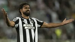 Foto: Jorge Rodrigues/AGIF - Diego Costa jogador do Botafogo lamenta chance perdida durante partida contra o Bahia no estadio Engenhao pelo campeonato Brasileiro A 2023.
