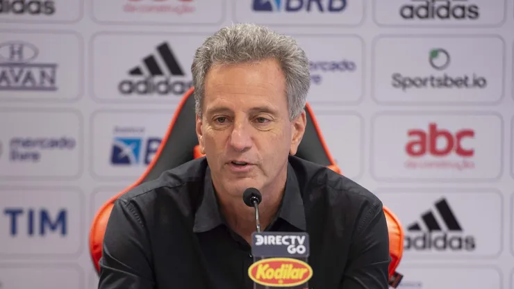 Foto: Divulgação site oficial do Flamengo/Alexandre Vidal - Landim e Braz ficam em posição delicada