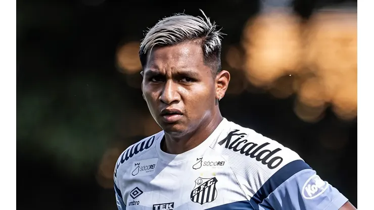 Divulgação Santos Flickr/Raul Baretta – Morelos nem entrou em campo e pode deixar a Vila Belmiro