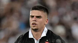 RJ - RIO DE JANEIRO - 16/09/2023 - BRASILEIRO A 2023, VASCO X FLUMINENSE - Gabriel Pec jogador do Vasco comemora seu gol durante partida contra o Fluminense no estadio Engenhao pelo campeonato Brasileiro A 2023. Foto: Thiago Ribeiro/AGIF