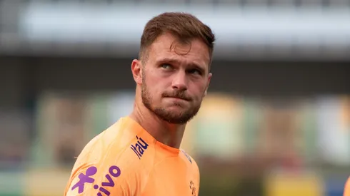 PA - BELEM - 06/09/2023 - SELECAO BRASILEIRA, TREINO - Lucas Perri jogador do Selecao Brasileira durante treino no estadio Mangueirao. Foto: Fernando Torres/AGIF