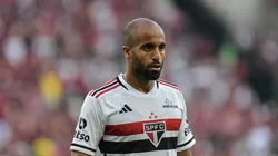 Foto: Thiago Ribeiro/AGIF - Lucas: atacante foi substituído contra o Flamengo