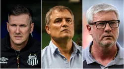 Foto: Agif - Os últimos três treinadores do Santos