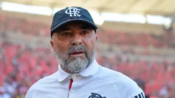 RJ - RIO DE JANEIRO - 17/09/2023 - COPA DO BRASIL 2023, FLAMENGO X SAO PAULO - Jorge Sampaoli tecnico do Flamengo durante partida contra o Sao Paulo no estadio Maracana pelo campeonato Copa do Brasil 2023. Foto: Thiago Ribeiro/AGIF