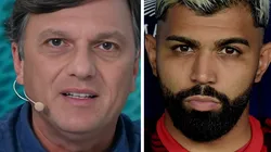 Fotos: Reprodução/Jovem Pan e Alexandre Loureiro/AGIF - Mauro Cezar criticou Gabigol