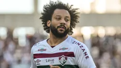 Foto: Thiago Ribeiro/AGIF - Marcelo jogador do Fluminense durante partida contra o Vasco no estadio Engenhao pelo campeonato Brasileiro A 2023.