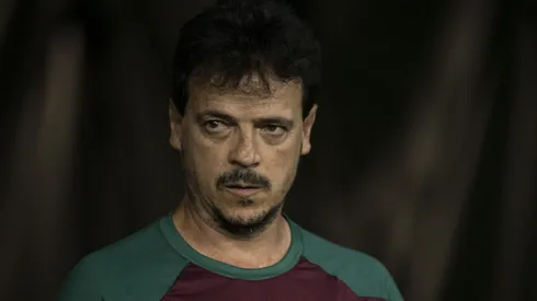 RJ - RIO DE JANEIRO - 08/08/2023 - LIBERTADORES 2023, FLUMINENSE X ARGENTINOS JUNIORS - Fernando Diniz tecnico do Fluminense durante partida contra o Argentinos Juniors no estadio Maracana pelo campeonato Libertadores 2023. Foto: Jorge Rodrigues/AGIF