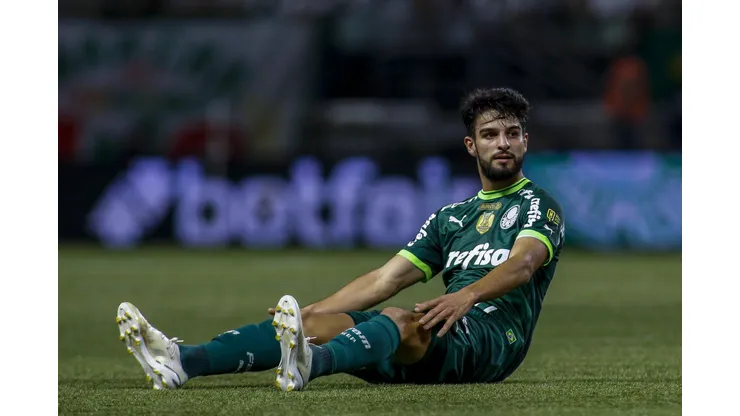 FLACO DE 10! Abel avalia desempenho do argentino no Palmeiras - Foto: Miguel Schincariol/Getty Images