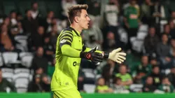 PR - CURITIBA - 14/09/2023 - BRASILEIRO A 2023, CORITIBA X BAHIA - Luan Polli goleiro do Coritiba durante partida contra o Bahia no estadio Couto Pereira pelo campeonato Brasileiro A 2023. Foto: Robson Mafra/AGIF