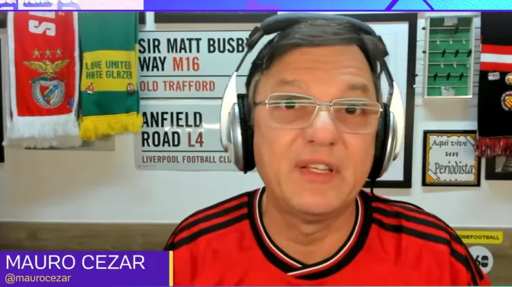 Foto: Reprodução/YouTube - Mauro Cezar Pereira: comentarista fez críticas ao trabalho de Sampaoli
