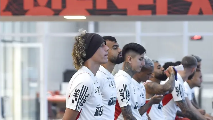 Foto: Divulgação site oficial do Flamengo/Marcelo Cortes - David Luiz está perto de deixar o Flamengo