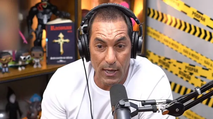 Foto: Reprodução Podpah/YouTube - Edmundo