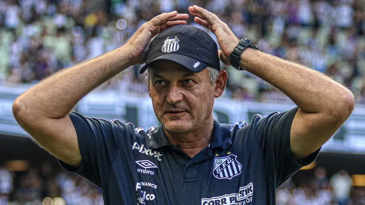 Foto: Lucas Emanuel/AGIF - Lisca dirigiu o Santos em 2022